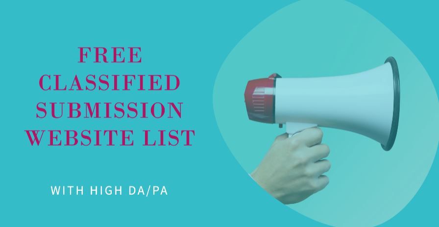 Free 499+ Classified Submission Website List with High DA/PA